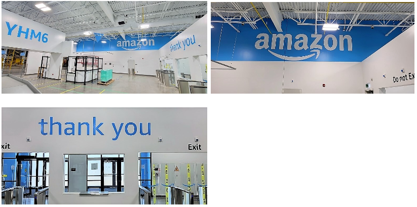 Amazon Interior Signage